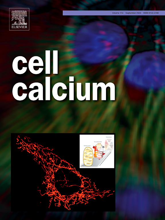 Go to journal home page - Cell Calcium